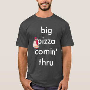 grote pizzabak door t-shirt