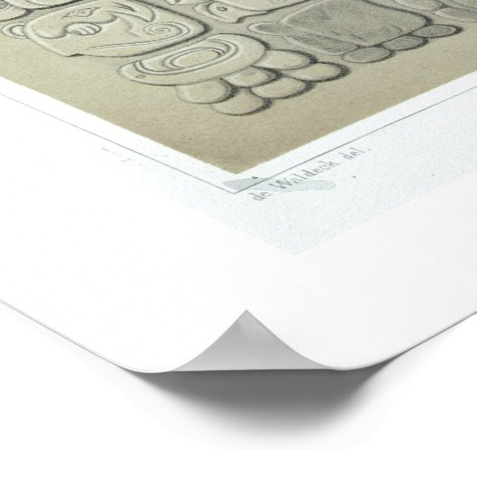 Grote plaat met ideografisch schrift van de Tem Poster (Hoek)