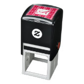 Grote Plaid Zelf Inking Initiaal Stamp Zelfinktende Stempel (Product)