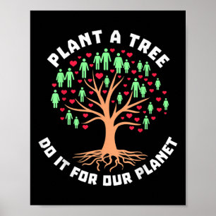 Grote Planeet Milieubescherming Natuur Poster