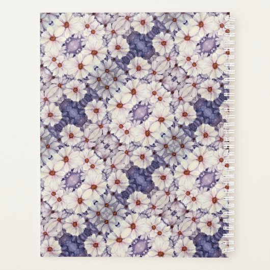 Grote Planner Lavendel Daisies (Achterkant)