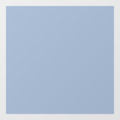 Grote Poeder Blauw Venster Cling 24 Inches Vierkan Raamsticker (Vel)