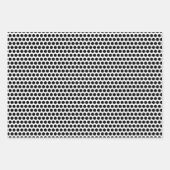 Grote poka-punten - DIY-patroon en achtergrondkleu Inpakpapier Vel (Voorkant 3)