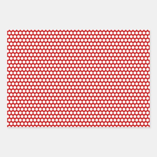 Grote poka-punten - DIY-patroon en achtergrondkleu Inpakpapier Vel (Voorkant)