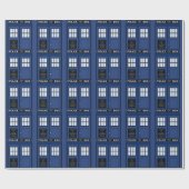 Grote POLITIEK doos Deur Geek Gift Wrapping Cadeaupapier (Vlak)