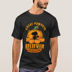 Grote pompoen Believer sinds 1966 Scary Halloween T-shirt