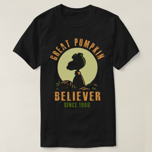 Grote pompoen - Grote pompoen Believer sinds 1966 T-shirt (Design voorkant)