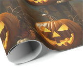 Grote pompoen Halloween Collectie Cadeaupapier (Rol Hoek)