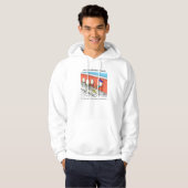Grote pompoentragedie Funny Hoodie van Rick L (Voorkant volledig)