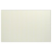 Grote Poolse stippen - Geel op wit Stof (Yard (91,4 cm))