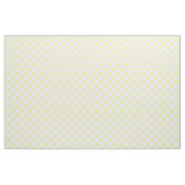 Grote Poolse stippen - Geel op wit Stof (Fat Quarter)