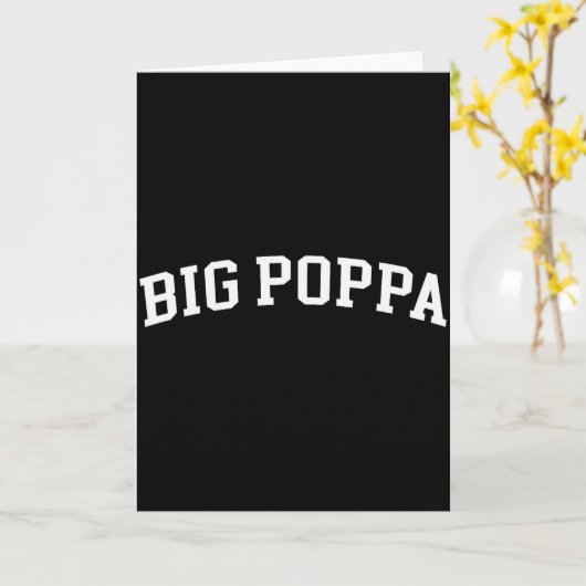 Grote Pop Kaart (Gele Bloem)
