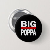 Grote Poppa Hip Hop Vader Vaderdag Ronde Button 5,7 Cm (Voorkant /achterkant)
