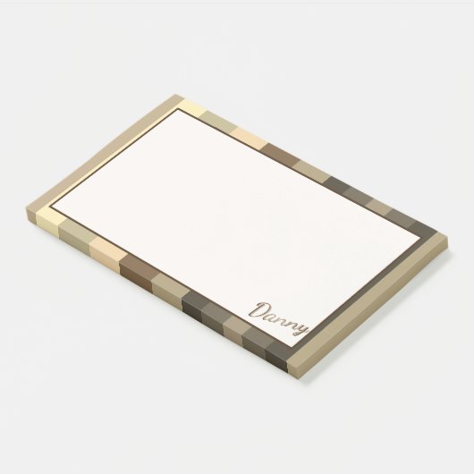 Grote post die het opneemt voor Danny of jou Post-it® Notes (Schuin)