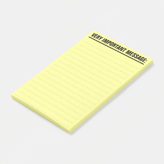 Grote Post-it notities met gestreken papier Post-it® Notes (Schuin)