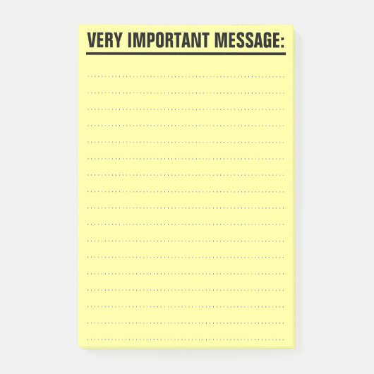 Grote Post-it notities met gestreken papier Post-it® Notes (Voorkant)