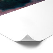 Grote poster fantasie kunst magisch Unicorn (Hoek)