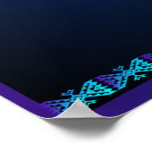 Grote Poster van het Pony Appaloosa-oorlog (Hoek)