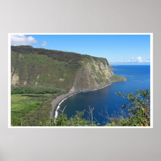Grote Posters en Prints van Waipio Valley (Voorkant)