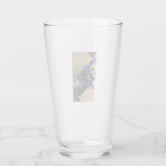 grote potloodkop glas (Achterkant)