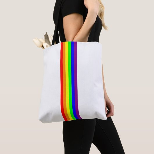 Grote Pride Rainbow Fine Art Tote Bag (Dichtbij)