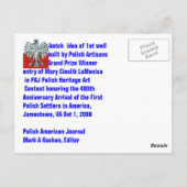 Grote Prijs, 1ste Goed gebouwd in Jam... - GEPERSO Briefkaart (Achterkant)