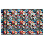 Grote Prijs Monaco Race  patroon auto Formule Stof (Fat Quarter)