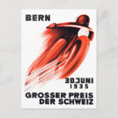 Grote Prijs  race Bern 1935 Briefkaart (Voorkant)