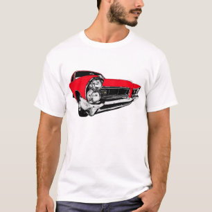 Grote Prijs Rood 1965 Pontiac T-shirt