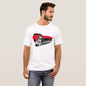 Grote Prijs Rood 1965 Pontiac T-shirt (Voorkant volledig)