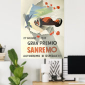 Grote Prijs San Remo Poster (Thuiskantoor)