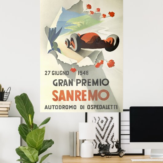 Grote Prijs San Remo Poster (Thuiskantoor)