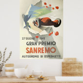 Grote Prijs San Remo Poster (Keuken)