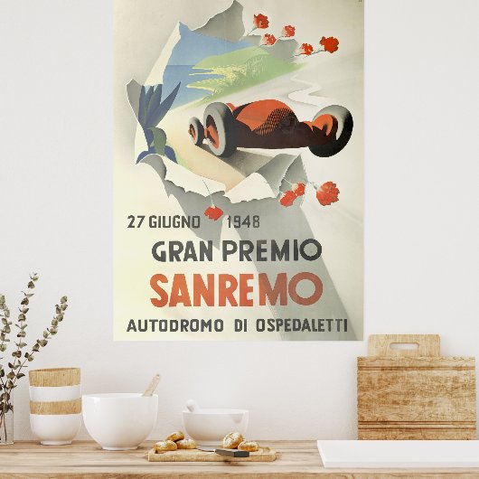 Grote Prijs San Remo Poster (Keuken)
