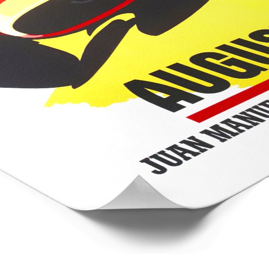 Grote Prijs  wedstrijden in Nurburgring 1957 Poster (Hoek)