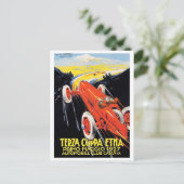 Grote Prijs wedstrijden voor de wereldkampioensch Briefkaart (Staand voorkant)