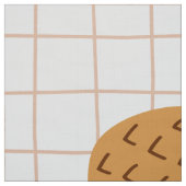 Grote Print Ananas Bekledingsstof Stof (Swatch)