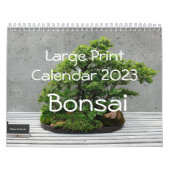 Grote Printkalender 2023 - Bonsai Kalender (Hoes)