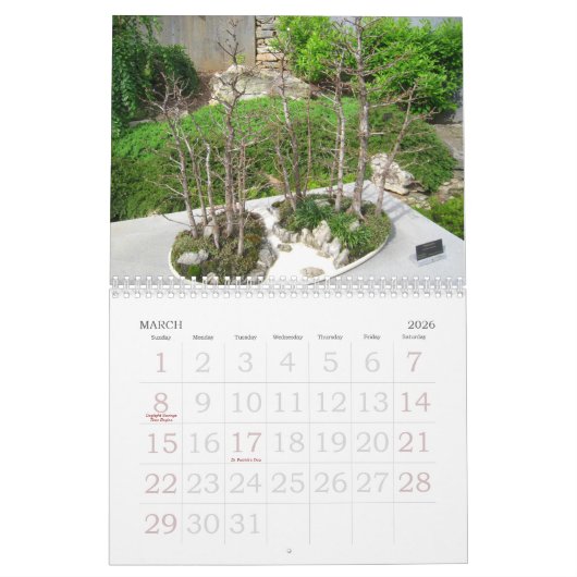 Grote Printkalender 2023 - Bonsai Kalender (Mar 2026)