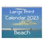 Grote Printkalender 2023 - Strand Kalender (Hoes)