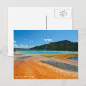 Grote Prismatische Lente in geelsteen NP Briefkaart (Voorkant / Achterkant)