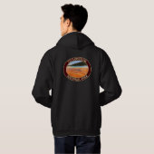 Grote Prismatische Lente in Yellowstone National P Hoodie (Achterkant volledig)