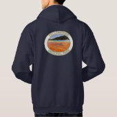 Grote Prismatische Lente in Yellowstone National P Hoodie (Achterkant)