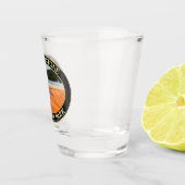 Grote Prismatische Lente in Yellowstone National P Shot Glas (Rechts)