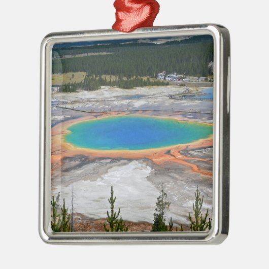 GROTE PRISMATISCHE SPRING METALEN ORNAMENT (Links)