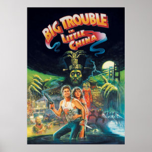 Grote problemen in het kleine China Poster