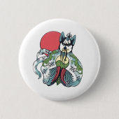 Grote problemen in kleine china jack burton ronde button 5,7 cm (Voorkant)