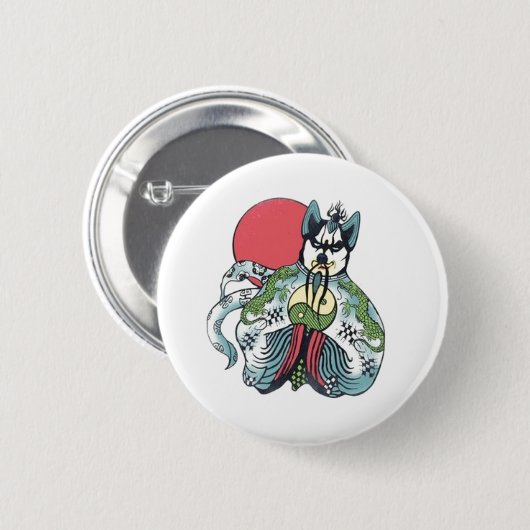 Grote problemen in kleine china jack burton ronde button 5,7 cm (Voorkant /achterkant)