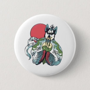 Grote problemen in kleine china jack burton ronde button 5,7 cm
