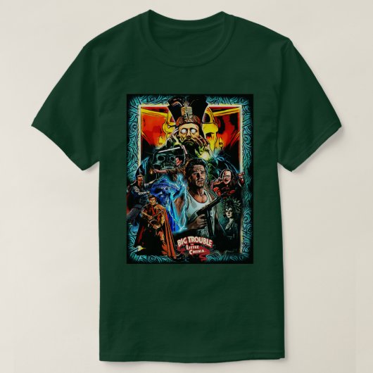Grote problemen in Little China 4 T-shirt (Design voorkant)